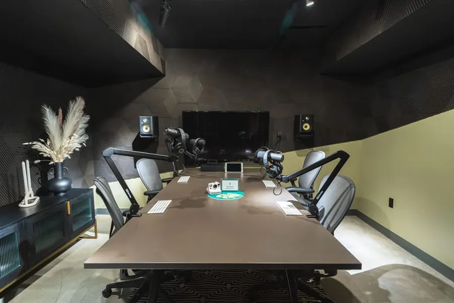 Shopify Soho podcast studio